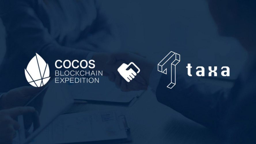 Cocos-BCX تعلن شراكة جديدة مع Taxa Network