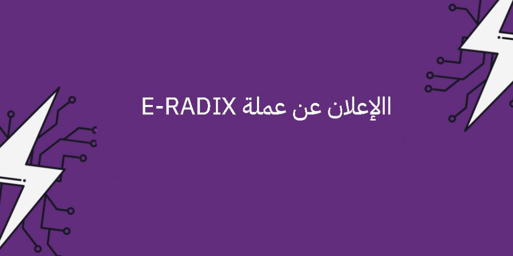 الإعلان عن عملة E-RADIX