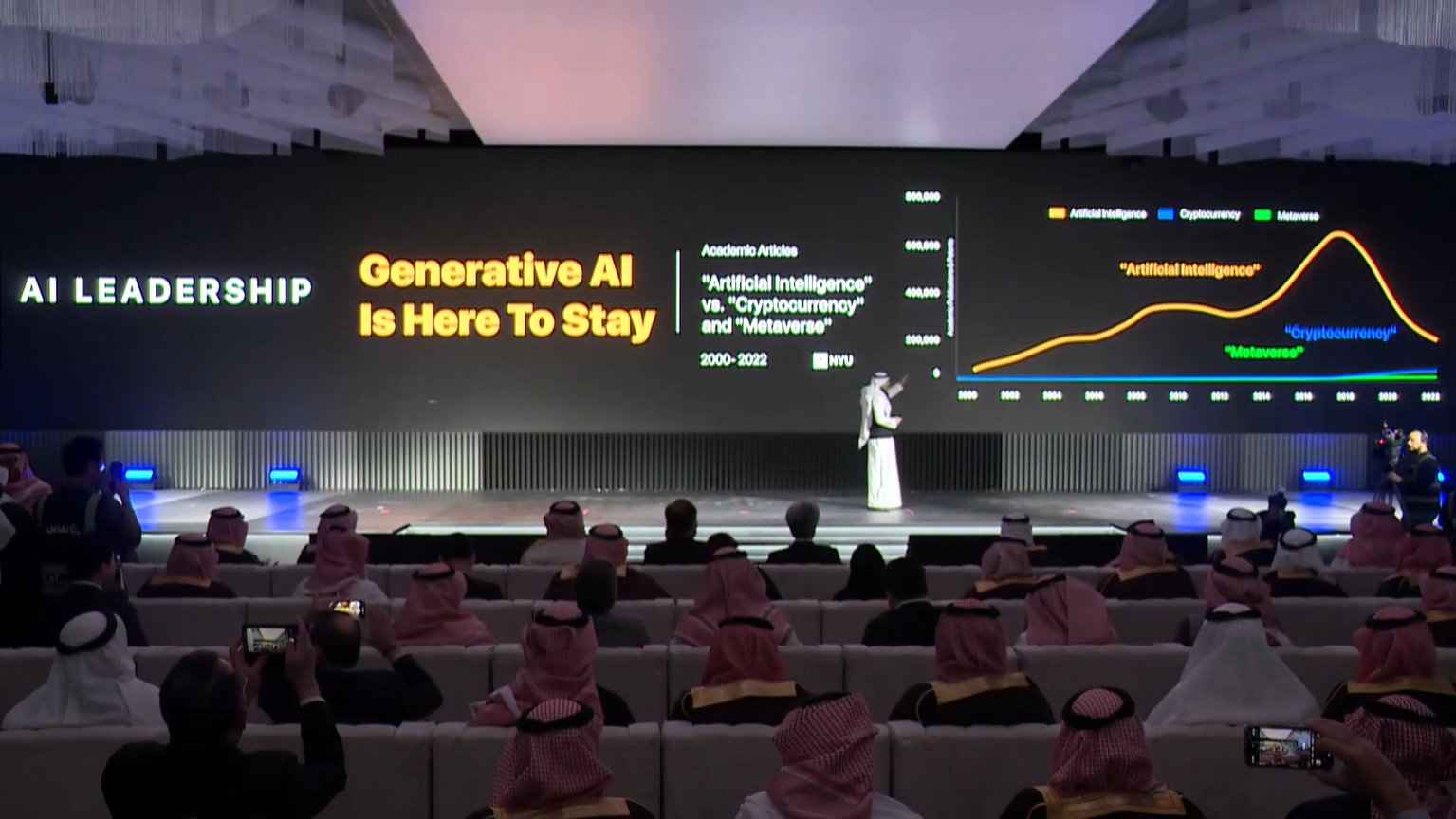 المملكة العربية السعودية تضخ مليار دولار في مسرع الشركات الناشئة في مجال الذكاء الاصطناعي التوليدي